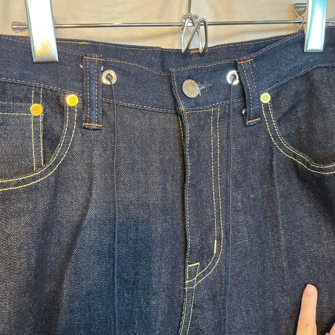 【最終】FUMITO GANRYU デニム サルエルパンツ FU4-PA-02