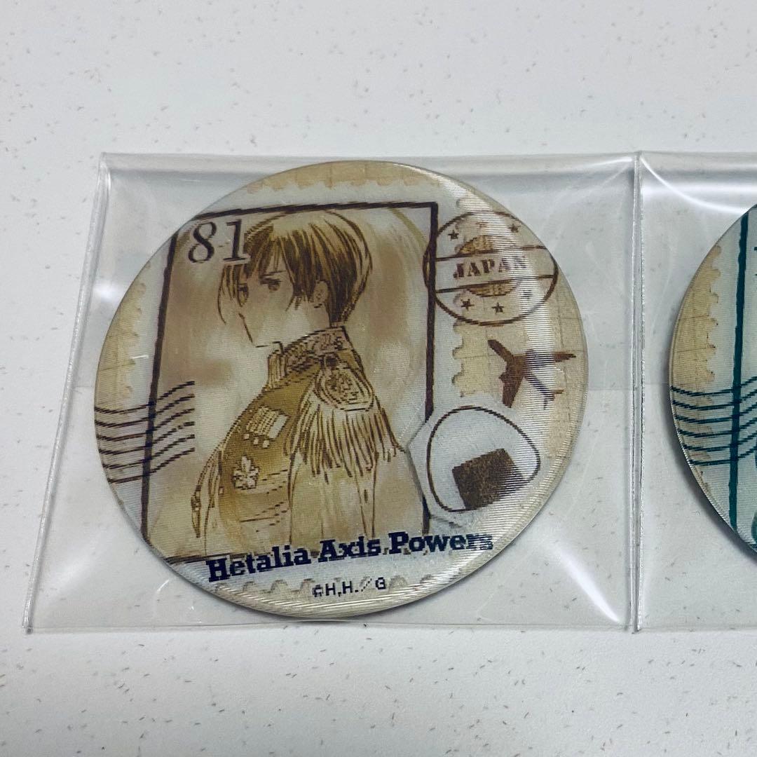 ヘタリア チェンジング缶バッジ 日本