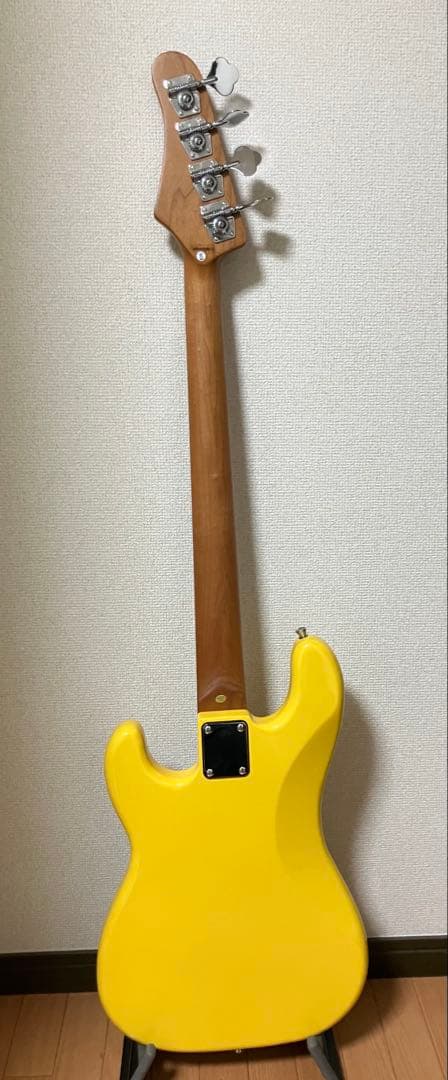 PLAYTECH PB480 Yellow【カーボナイズド・メイプルネック】