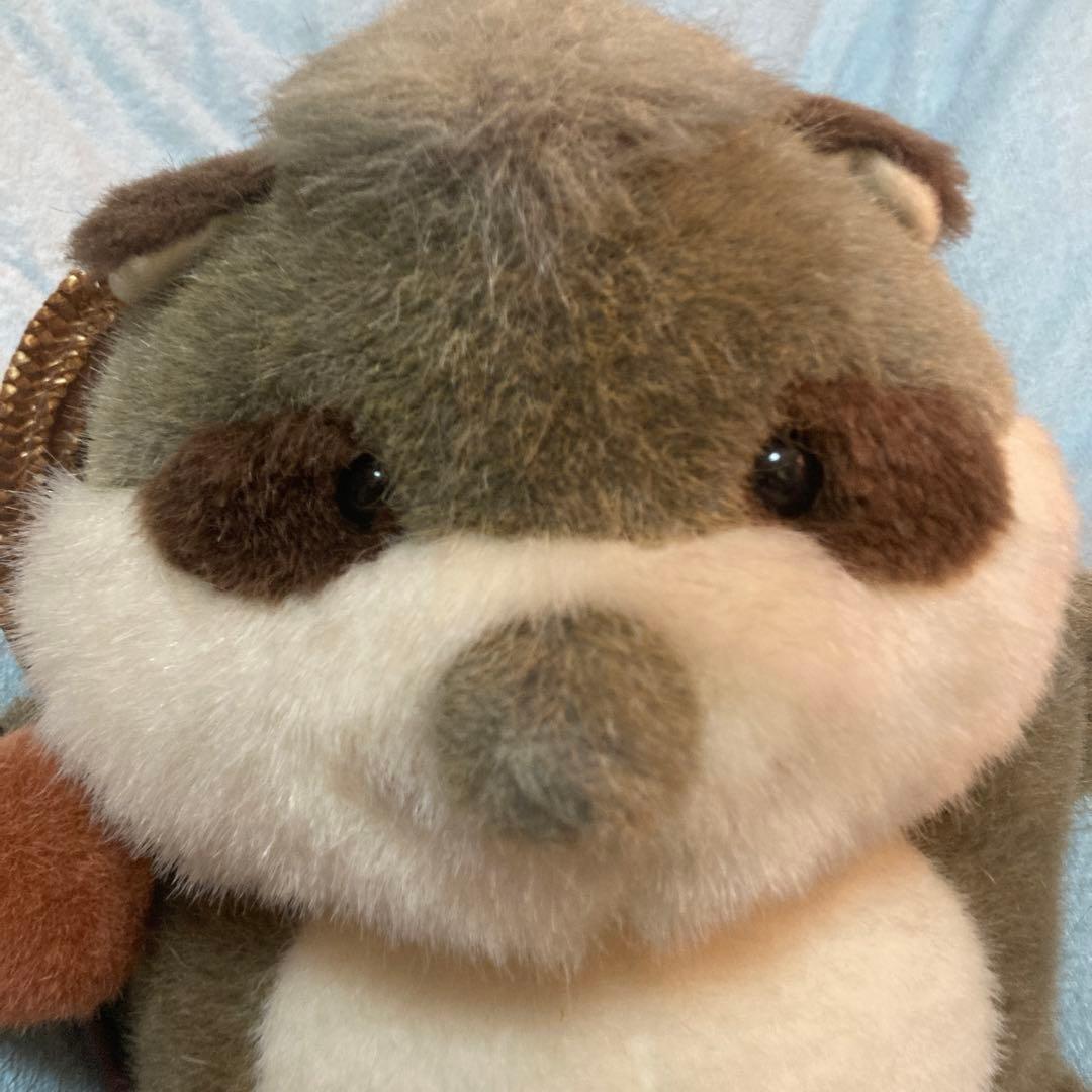 昭和レトロ　ナカジマ　たぬき　ぬいぐるみ　Heart＆Heart 中古品