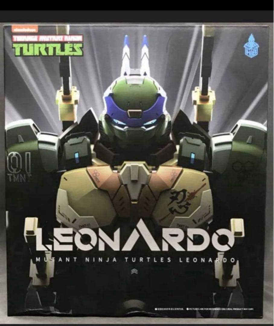 Heatboys HB0012 TMNT レオナルド 合金可動フィギュア