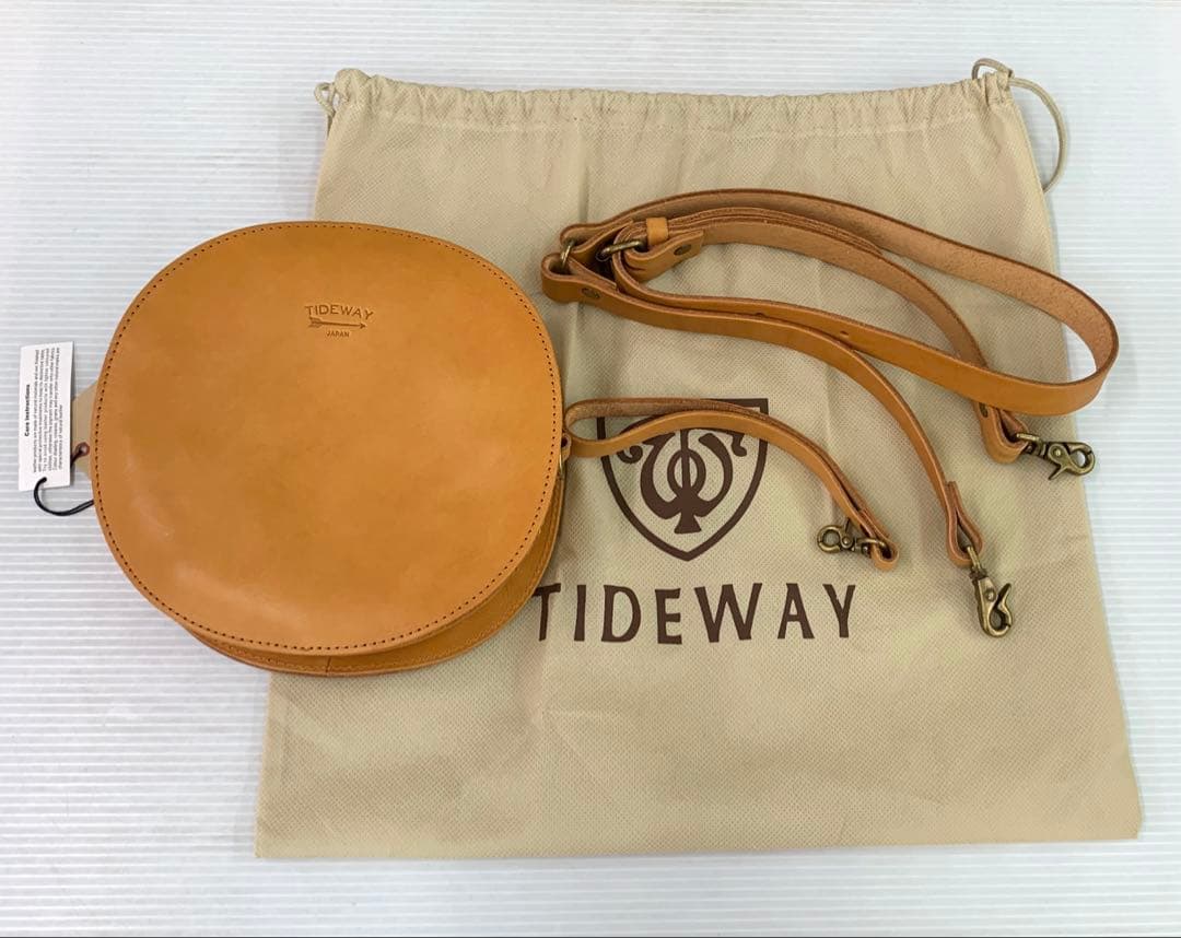 TIDEWAY タイドウェイ NUME MARU ヌメ 丸 ショルダーバッグ