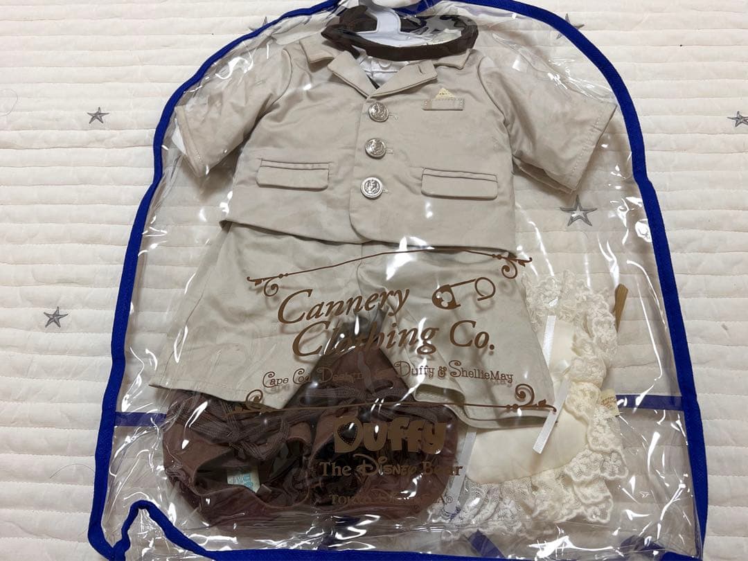 ダッフィ　シェリーメイ　キャナリークロージング　ウェディングコスチューム