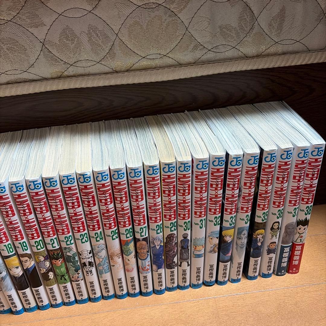 HUNTER×HUNTER 全巻セット　38巻分　ハリネズミ