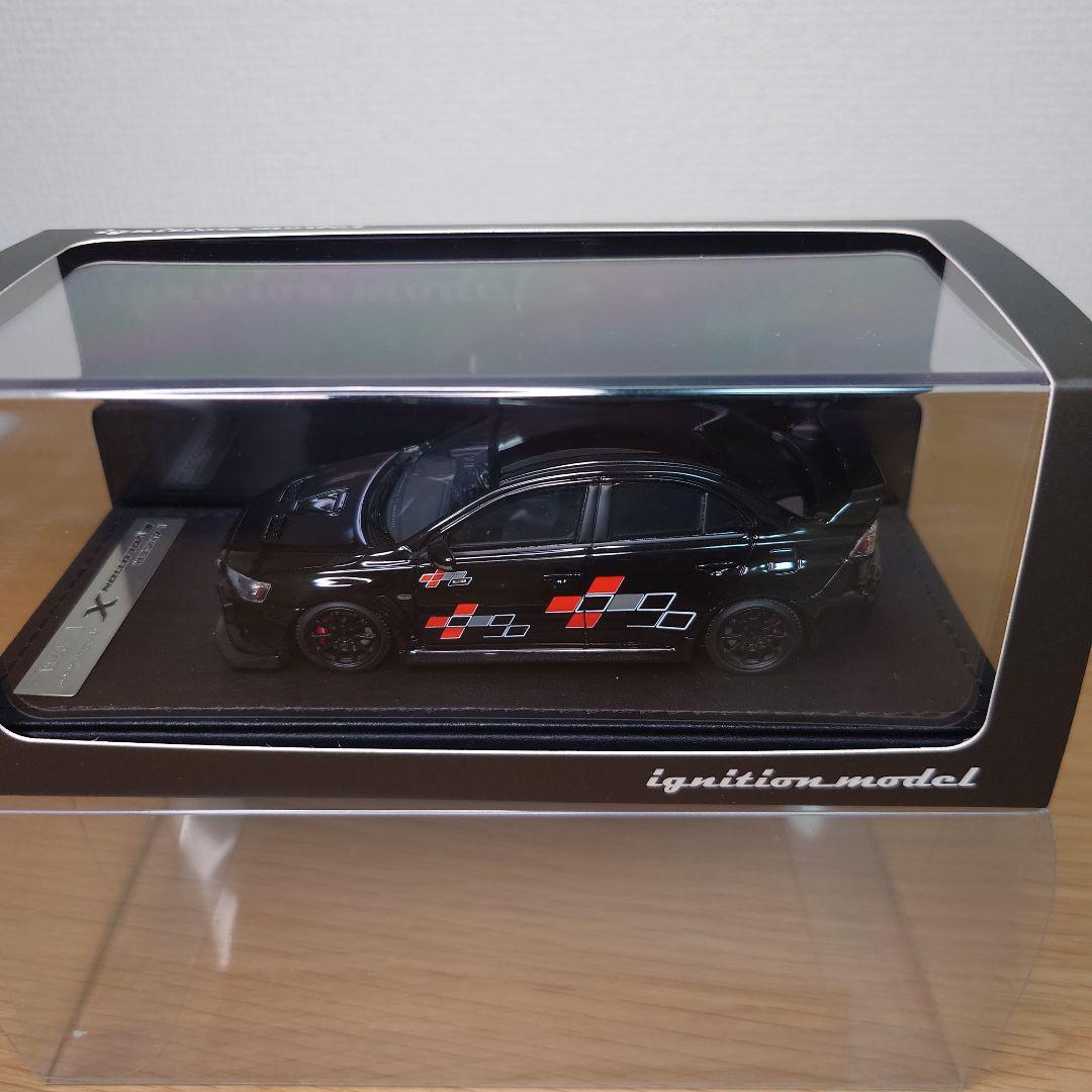 イグニッションモデル　1/43 三菱 ランサーエボリューションⅩ　ブラック