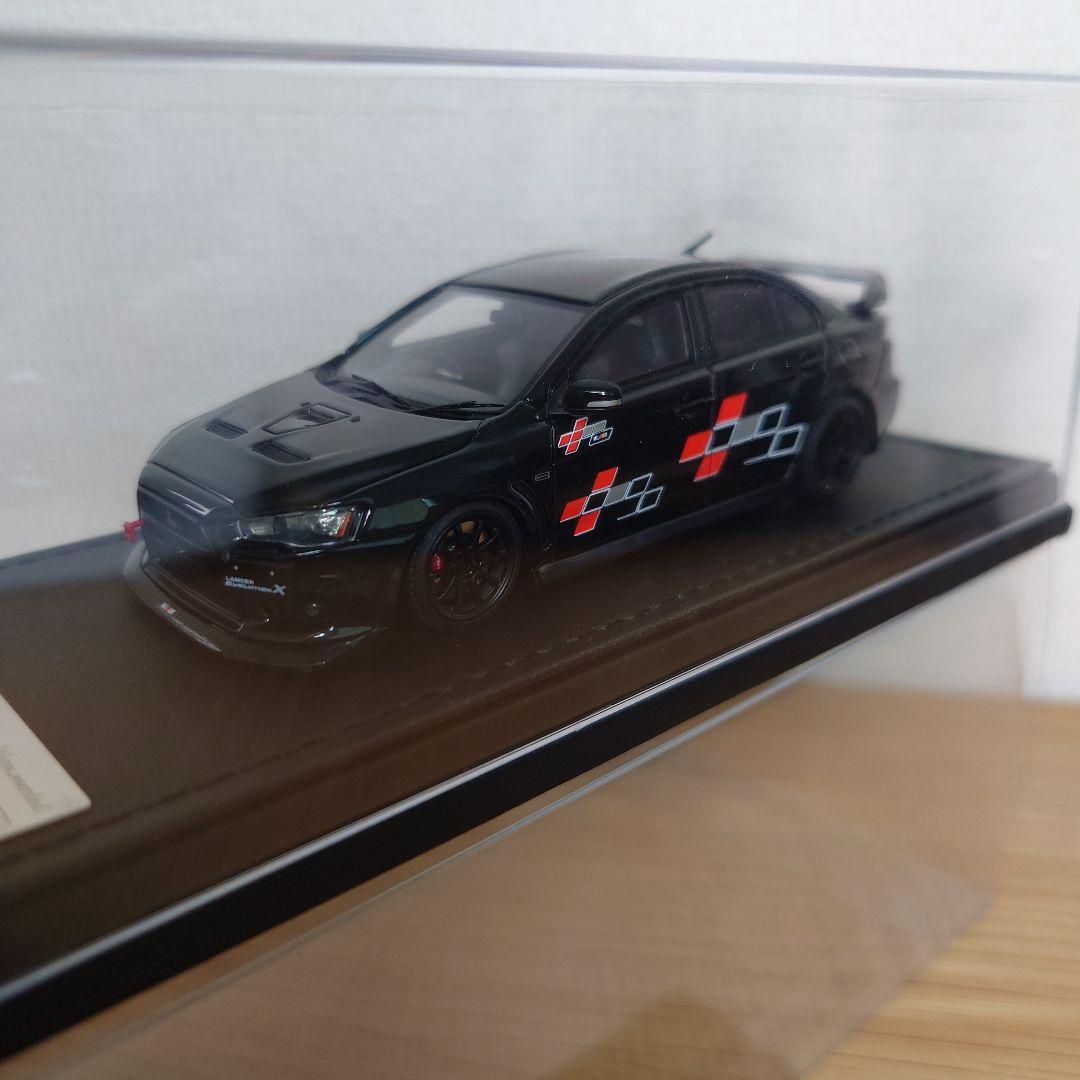 イグニッションモデル　1/43 三菱 ランサーエボリューションⅩ　ブラック