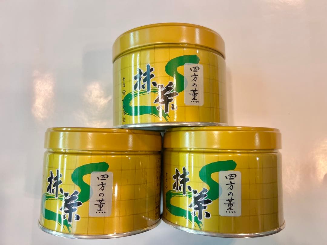京都宇治抹茶　山政小山園　四方の薫150g ×5缶 MATCHAPOWDERED