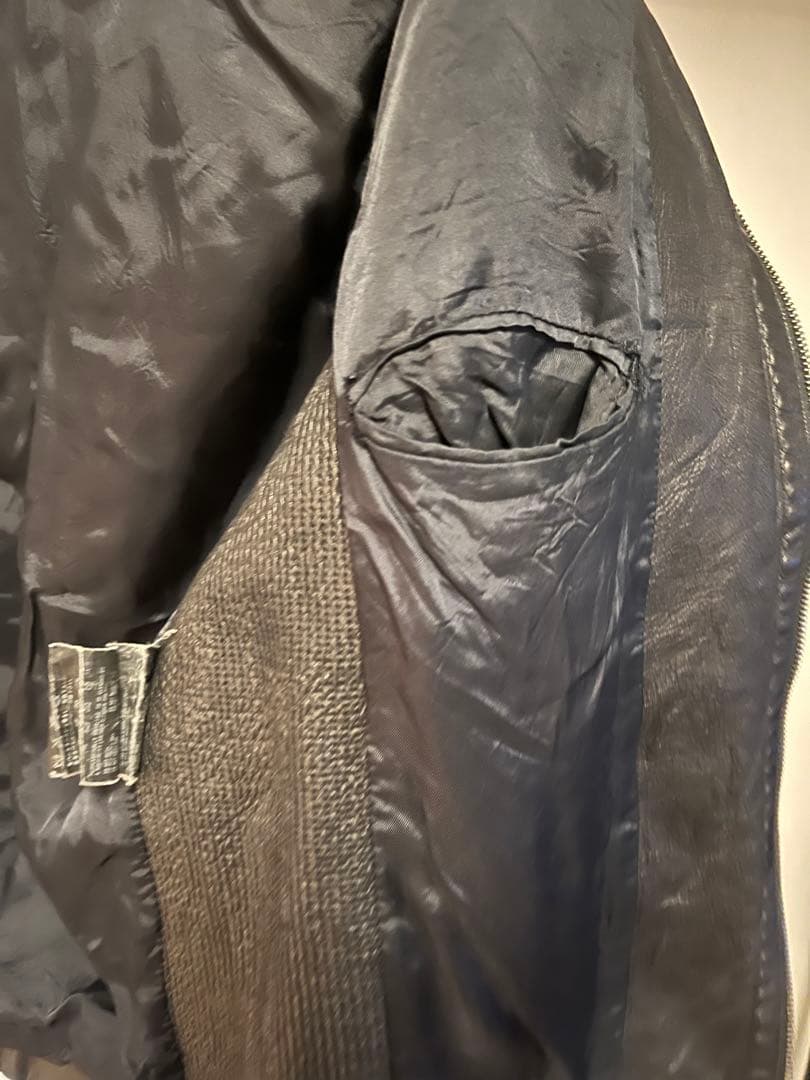 PRADA 2009年 ライダースジャケット 本革 48