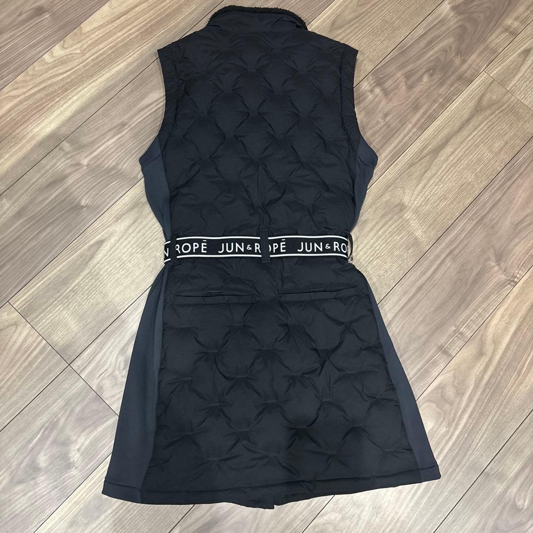 【撥水】【保温】ナイロンストレッチダウンワンピ