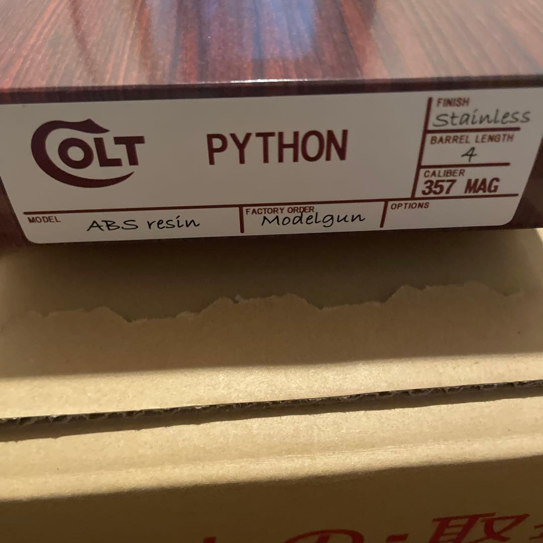 ★未発火中古 タナカワークス コルトパイソン 357マグナム 4インチ カート無