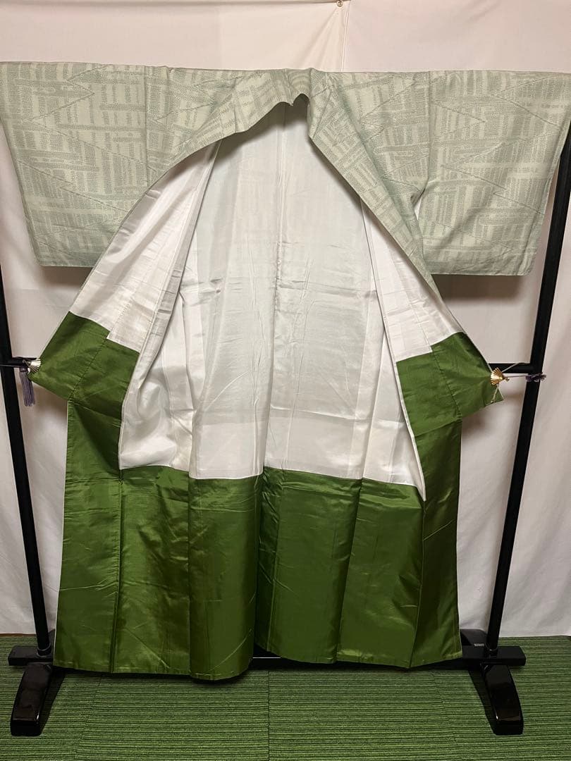 ☘️早い者勝ち☘️【国宝品】●国指定重要無形文化財●【本結城】●地機●手括●紬