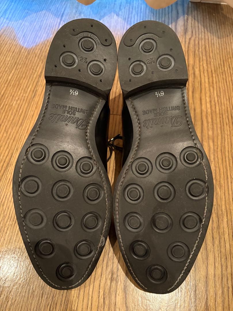 SHETLANDFOX 6 1/2 ストレートチップ ブラック