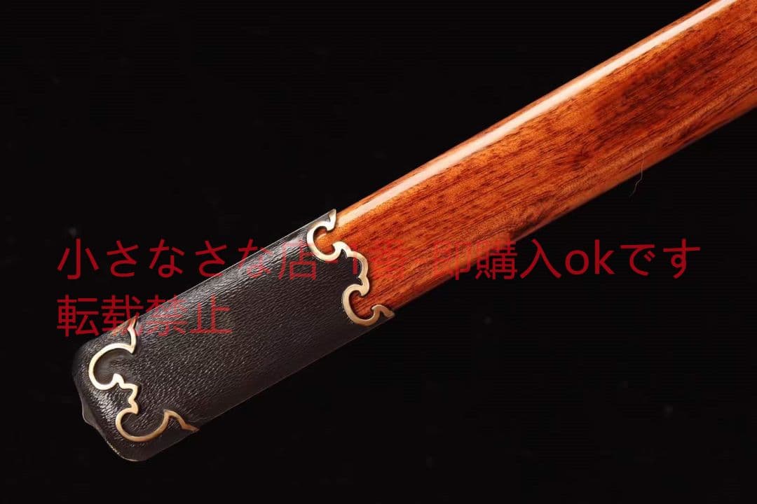 【環首千韻唐剣】古兵器 武具　刀装具　日本刀　模造刀 居合刀