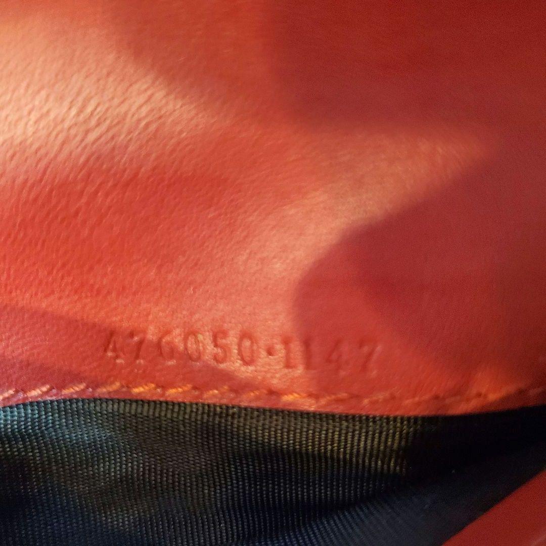 GUCCI　さくらんぼ　GGスプリーム　レザー　チェリー