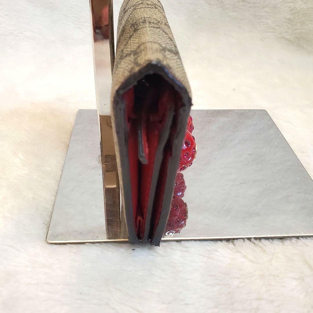 GUCCI　さくらんぼ　GGスプリーム　レザー　チェリー