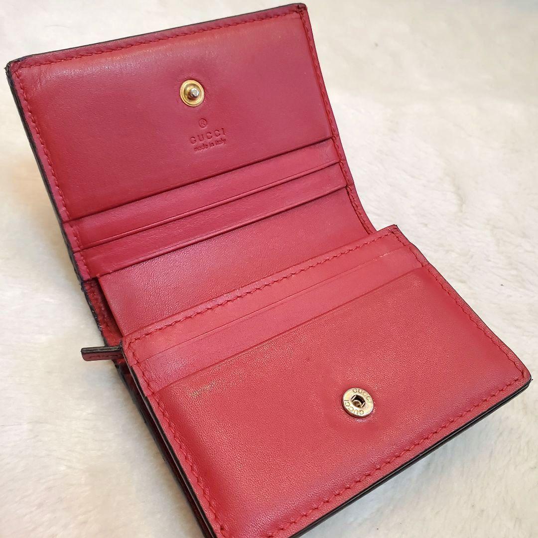 GUCCI　さくらんぼ　GGスプリーム　レザー　チェリー