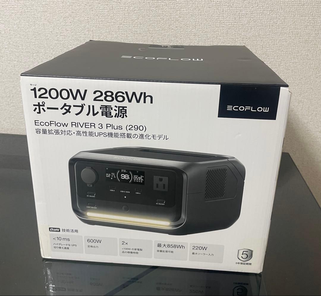 EcoFlow  3 Plus (290) ポータブル電源