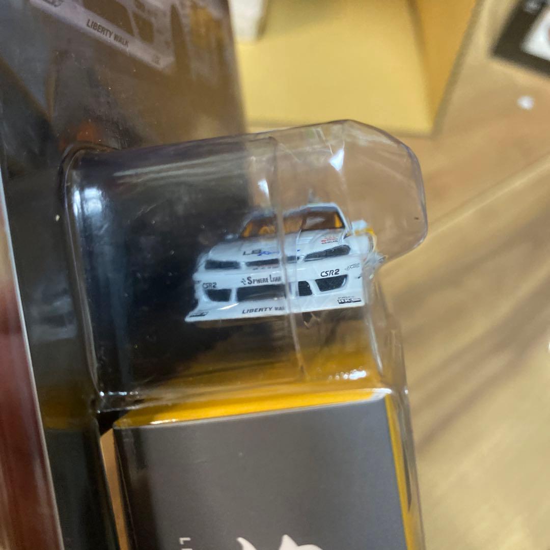 MINI GT Nissan S14 Silvia 23 チェイス