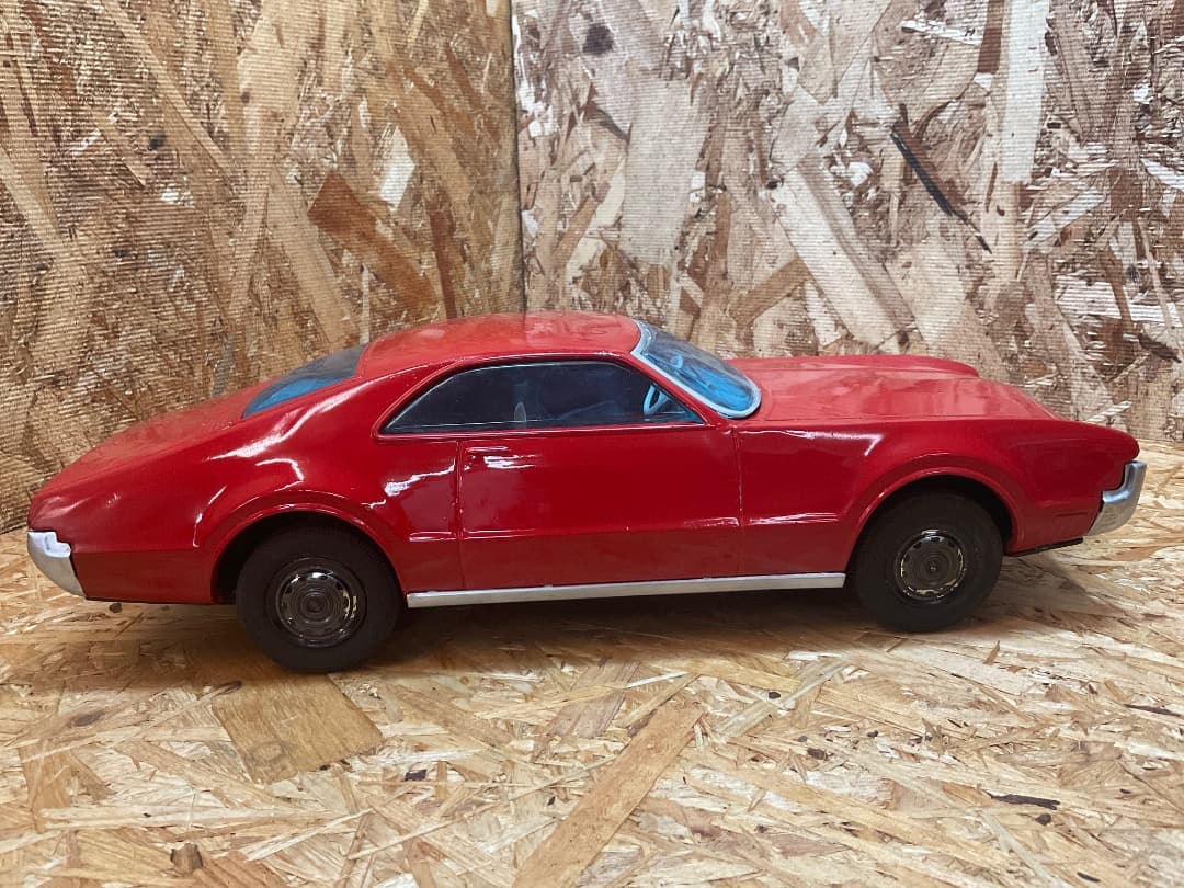 ATC アサヒ玩具 日本製 当時物 TORONADO ブリキ 特大 40cm