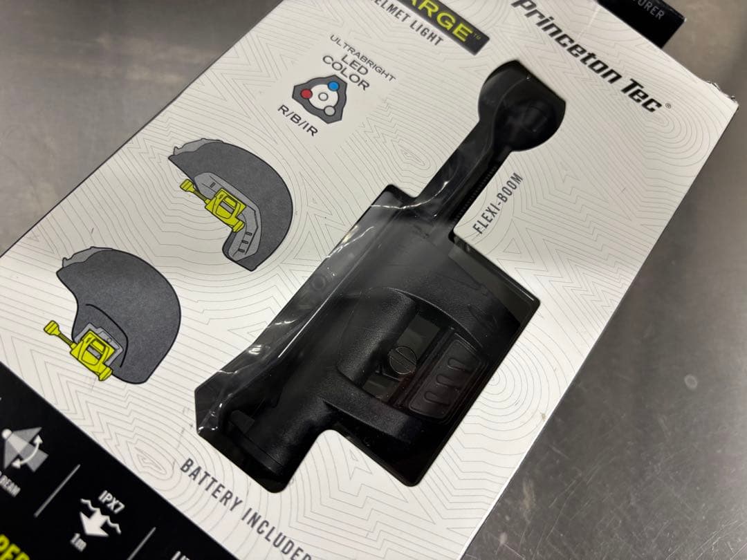 Princeton Tec Charge MPLS 米軍 ヘルメットライト