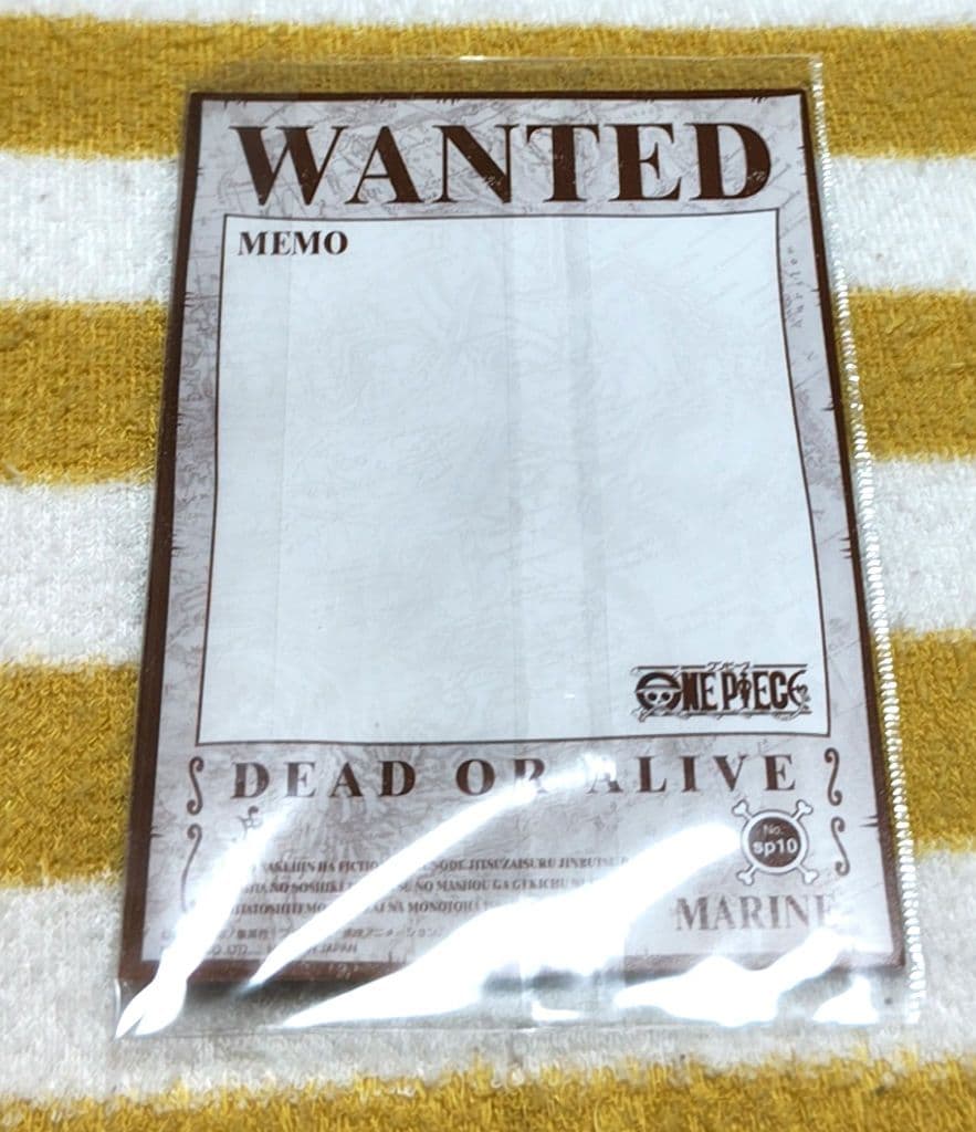 レア!!？ワンピース ポートガス・D・ エース カード メモ MEMO