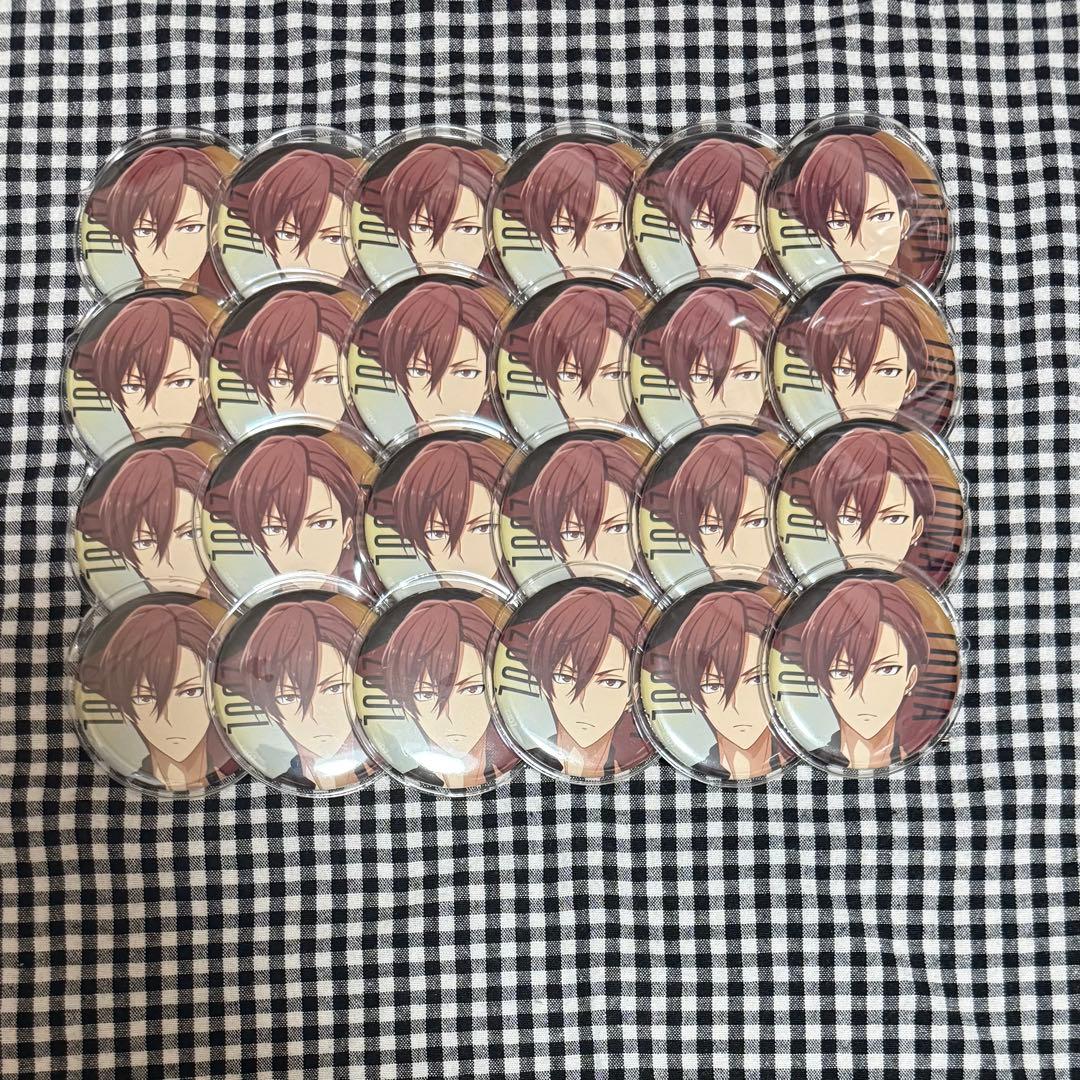 狗丸トウマ ビーズログ 缶バッジ アイナナ アイドリッシュセブン