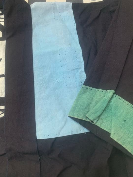 藍染　法被　羽織　アンティーク