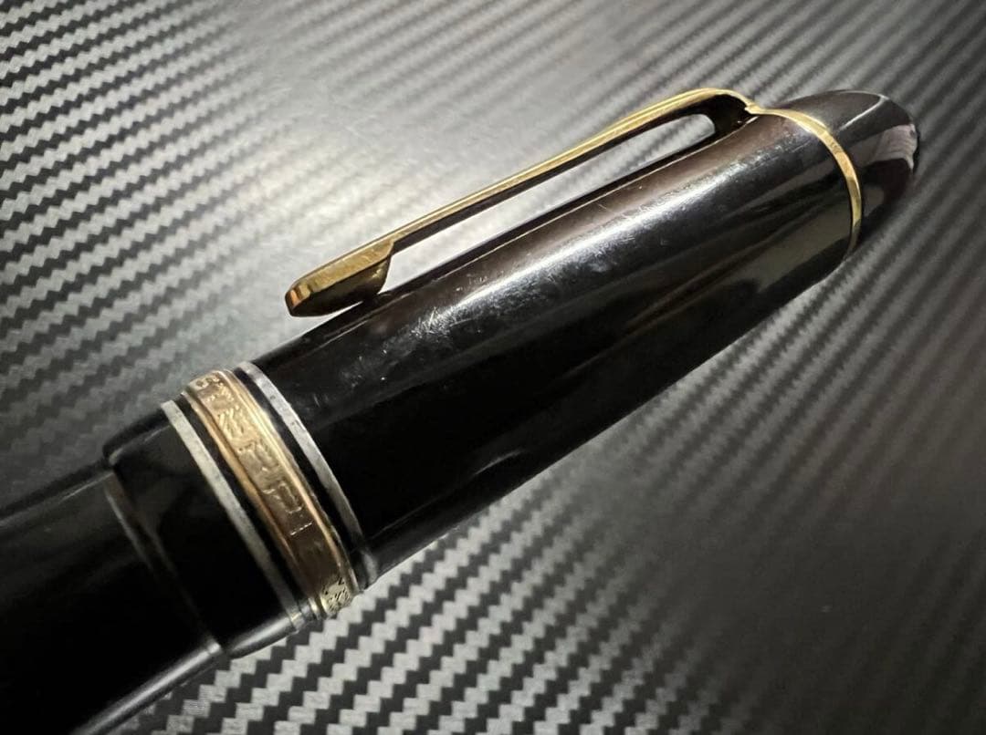 希少 完動品 モンブラン 149 万年筆 テレスコープ式 1950年代 EF