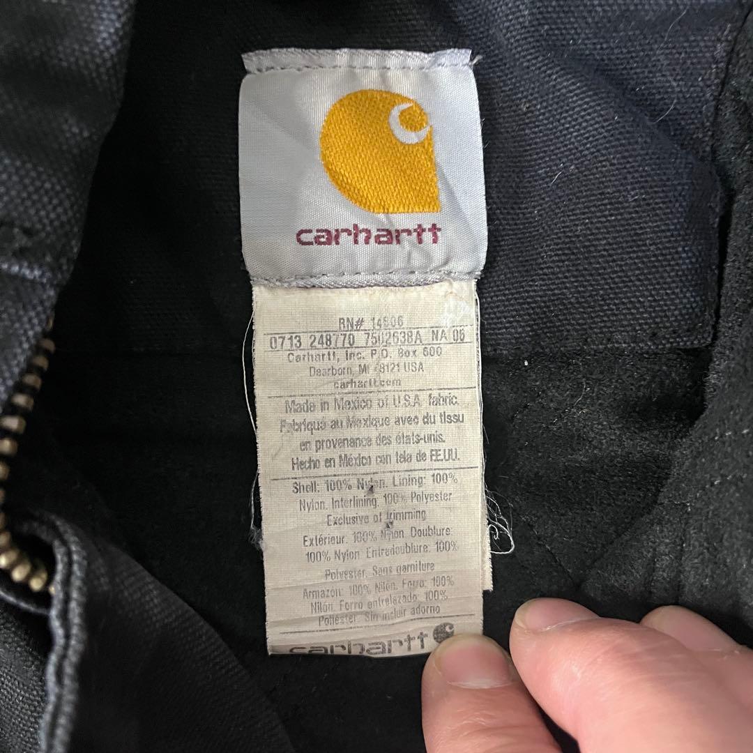 専用 カーハート アクティブジャケット ブラック BLK サイズL-XL 神フェ