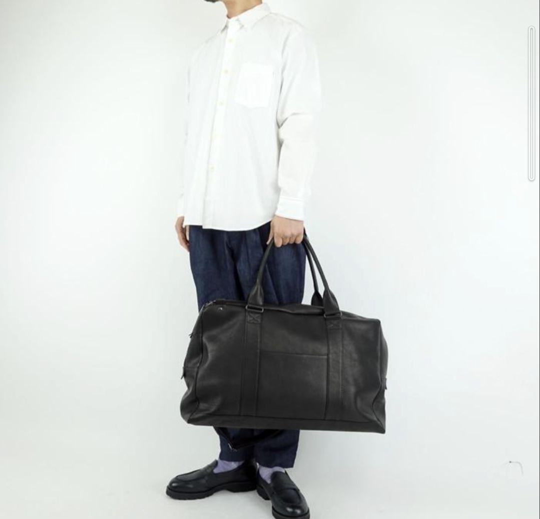 美品 日本製 MROLIVE レザー ボストンバッグ 牛革 ショルダー バッグ