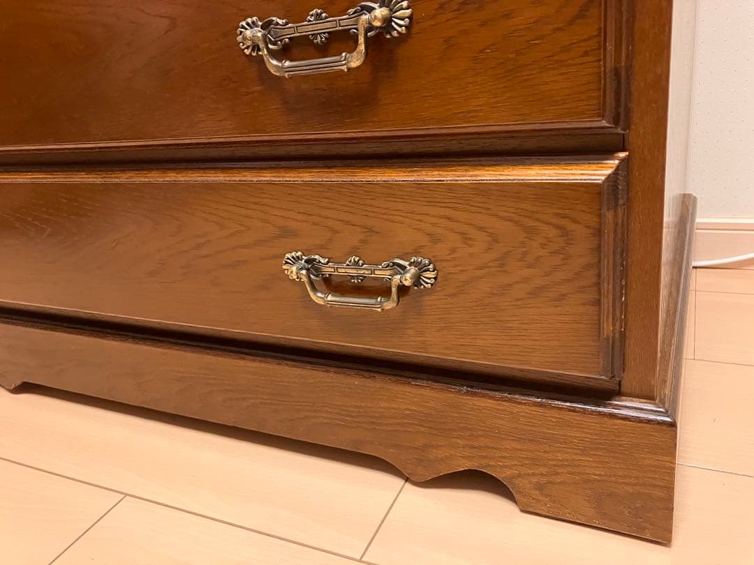 越後民芸　ライティングビューロー　ライティングデスク　高級　家具