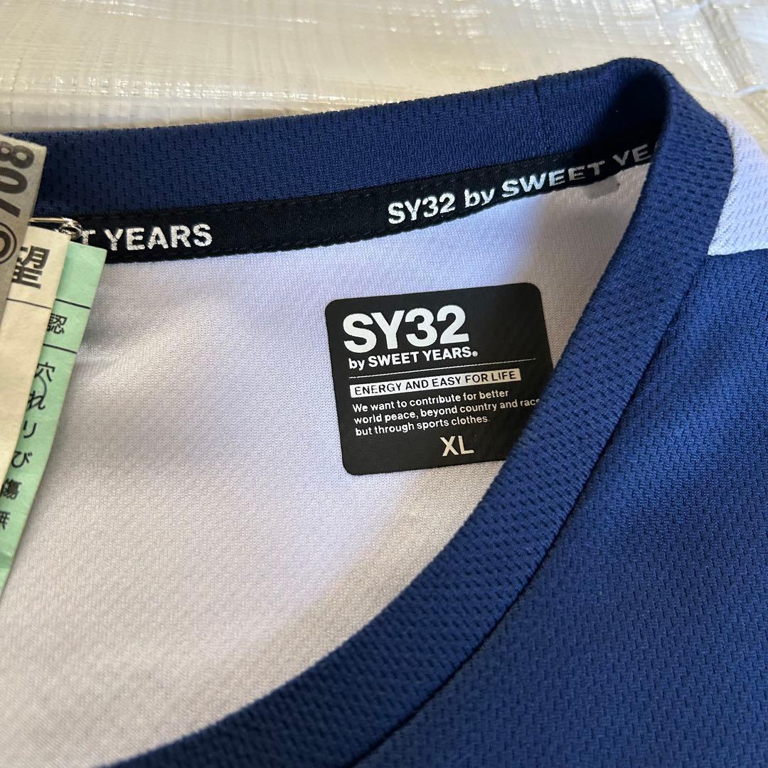 ⭐︎SY32⭐︎ノースリーブ ネイビー XL 朝倉未来愛用クリーニング済