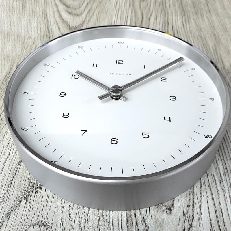 ユンハンス　JUNGHANS　掛け時計 　マックスビル　22mm　アラビア数字