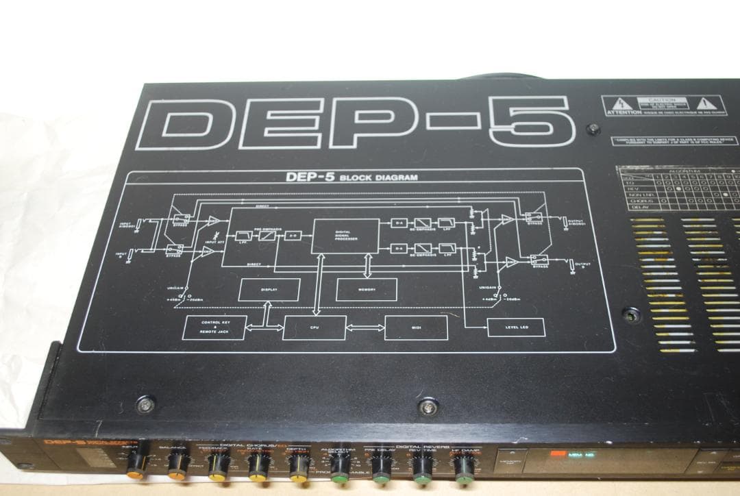 Roland DEP-5　 DIGITAL EFFCTS PROCESSOR