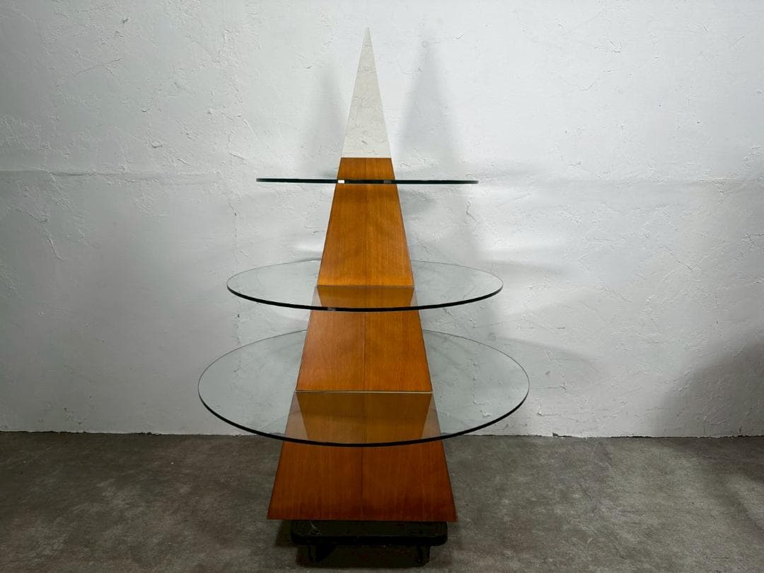 オープンシェルフ ガラスディスプレイ 飾棚 シェルフ ショーケース RWshe2