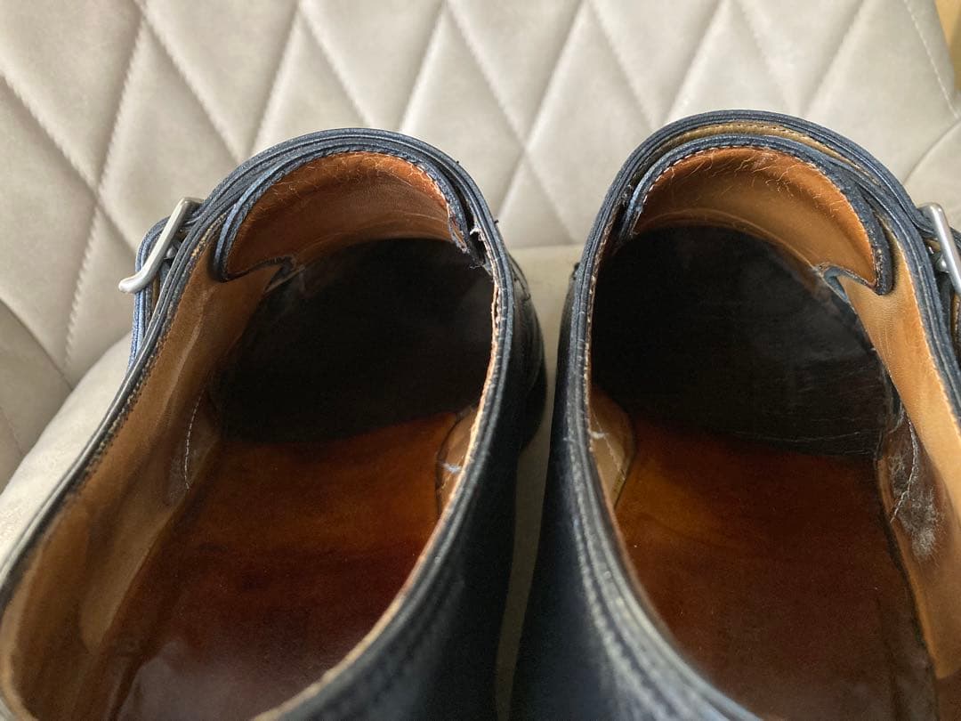 JOHN LOBB ジョンロブ　ダブルモンクストラップ　黒　25cm相当