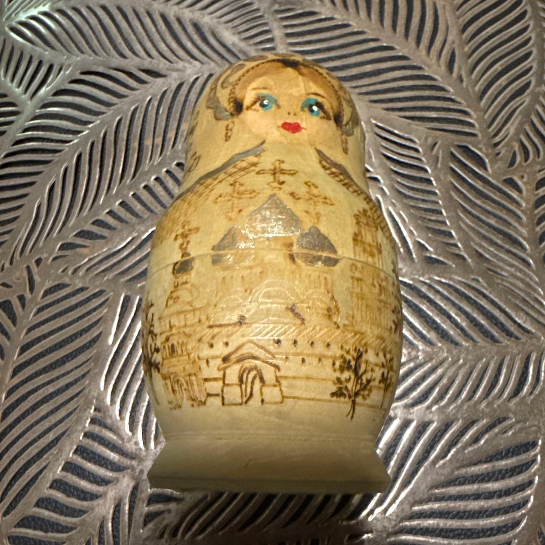 1995年木製マトリョーシカ 5個セット