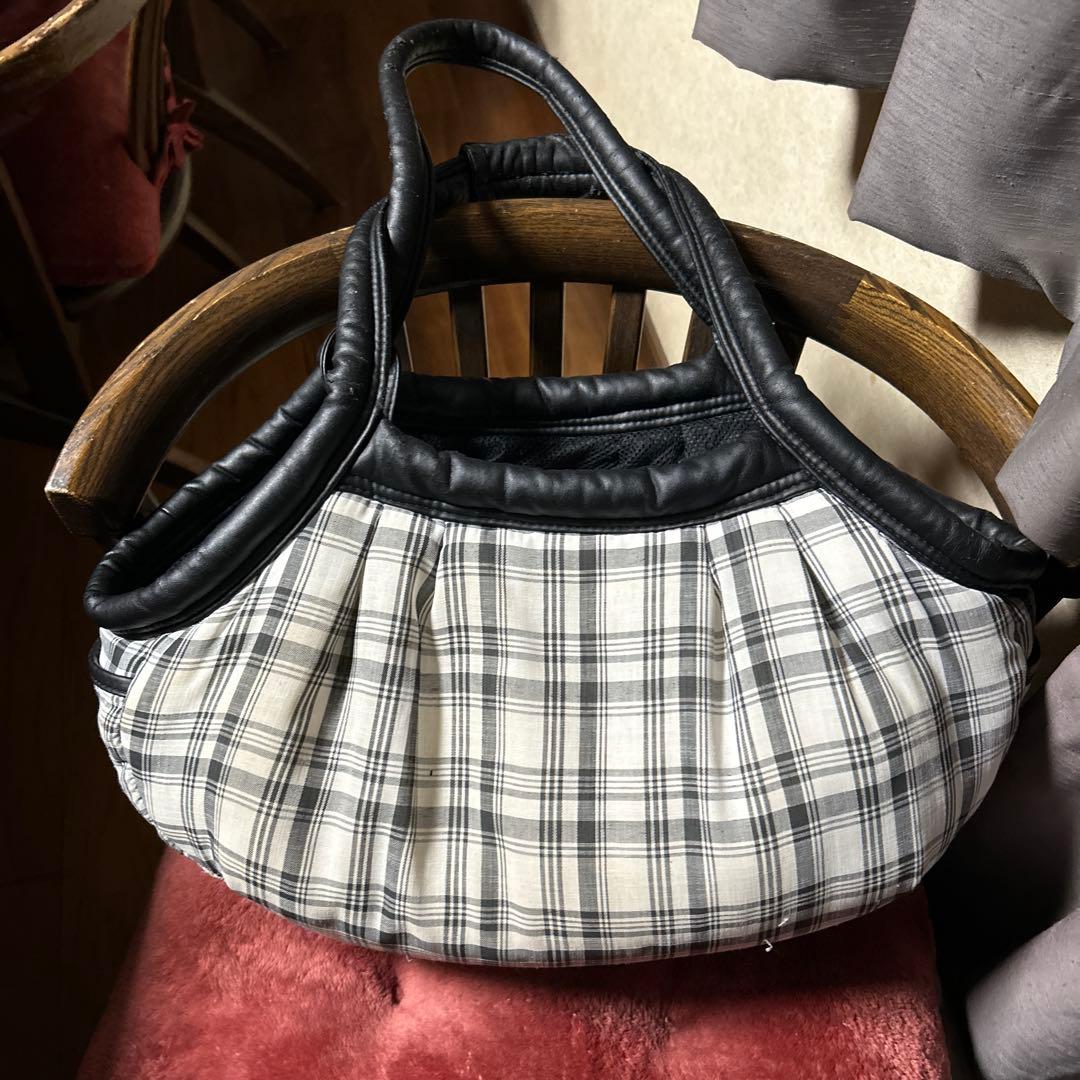 designfデザインエフマシュマロバックチェックS 3キロまでの小型犬用