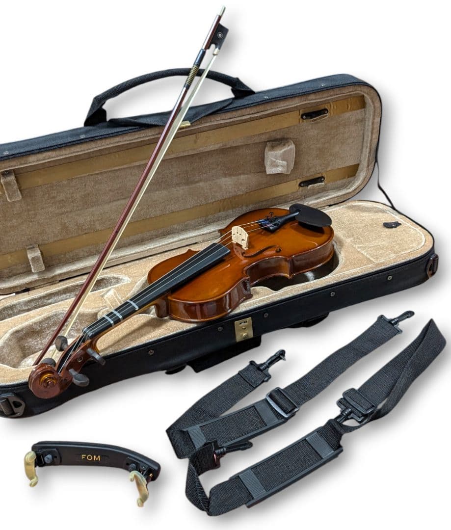 【子供用】ALLAN DREXCELL 分数バイオリン 1/2 ケース等一式