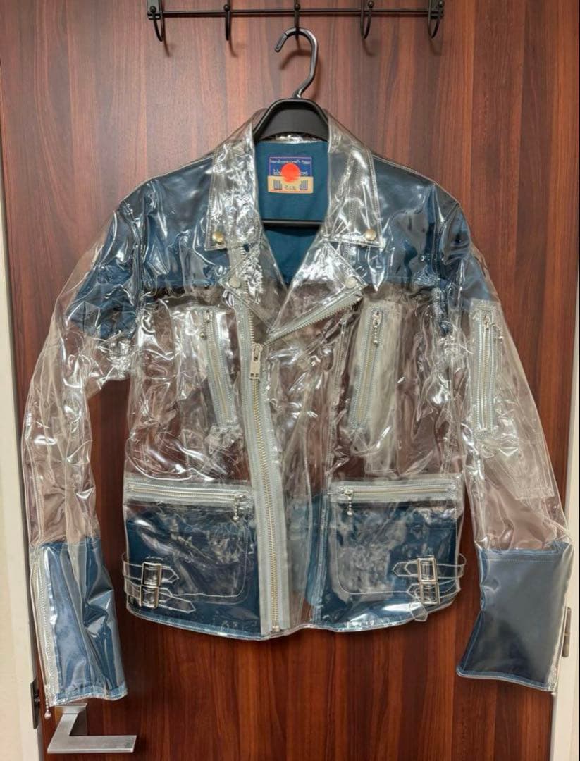 【レア】Blackmeans PVC ライダースジャケット