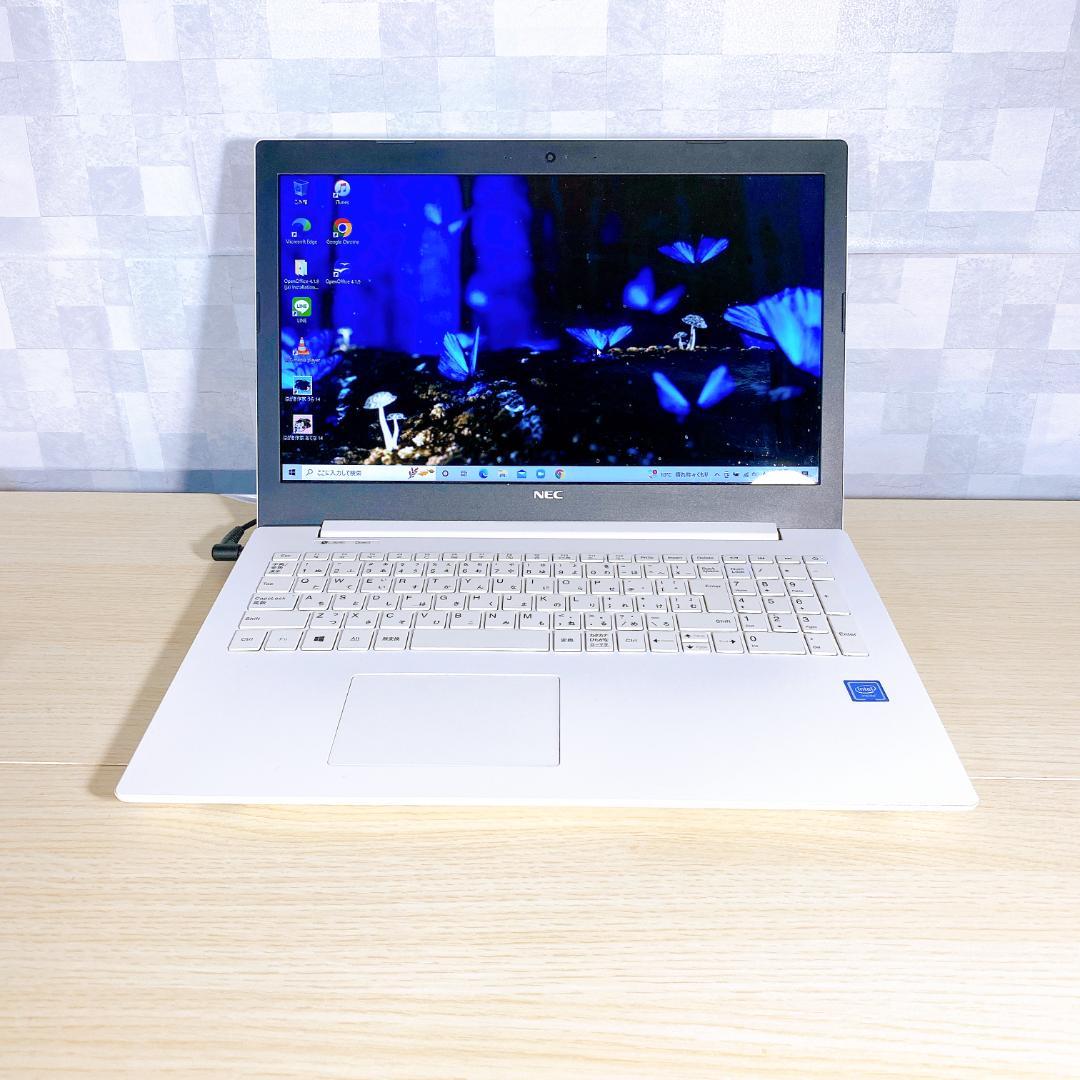 設定済み/大容量HDD1000GB/メモリ8GB/薄型ノートパソコン/カメラ付き