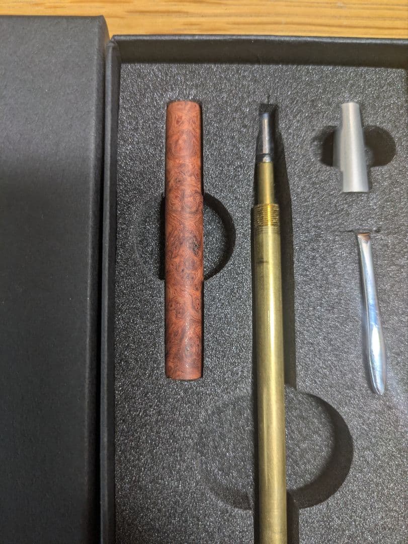 steef&co STドラフト0.5　花梨瘤短軸