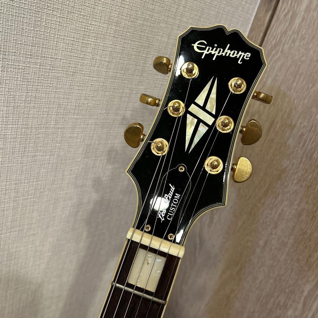 ◆Epiphone Les Paul Custom white EEシリアル◆