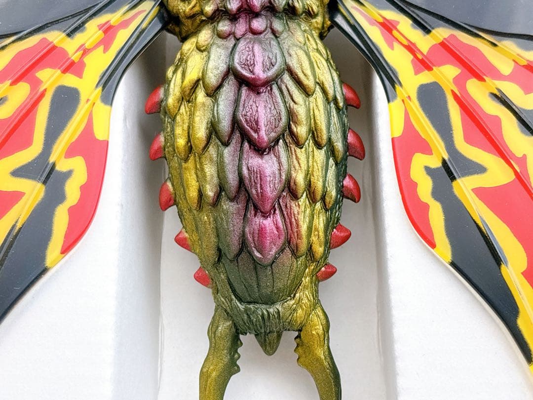 「ゴジラＶＳモスラ」リアル彩色フィギュア・バトラ