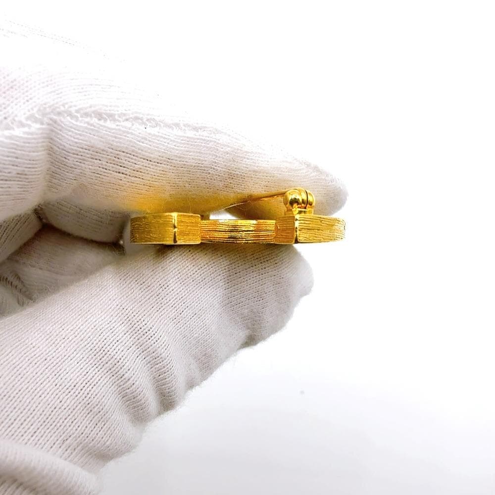 ◇シャネル◇GP×ラインストーン/ココマーク/174/ブローチ/ブランド