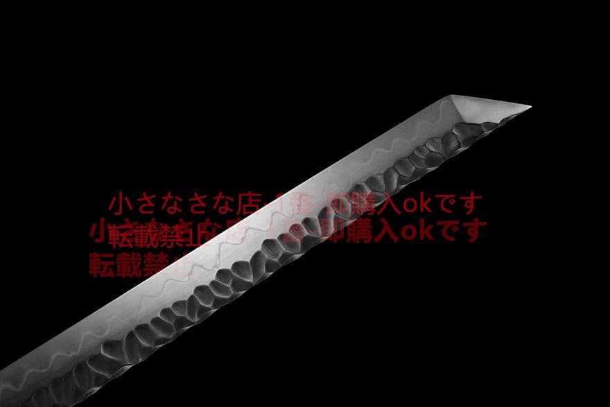 焼成打石紋T 10焼刃【千鈞】武具　刀装具　日本刀　模造刀 居合刀