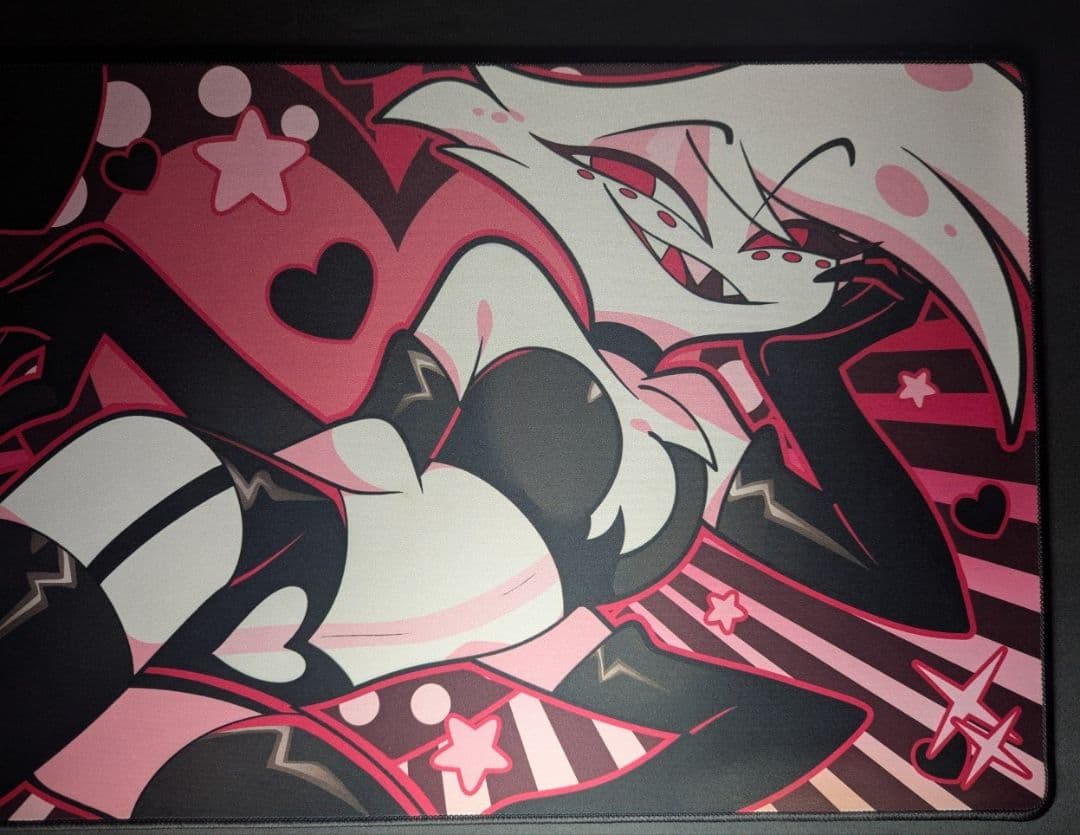 エンジェルダスト Angel Dust Hazbin Hotel　プレイマット