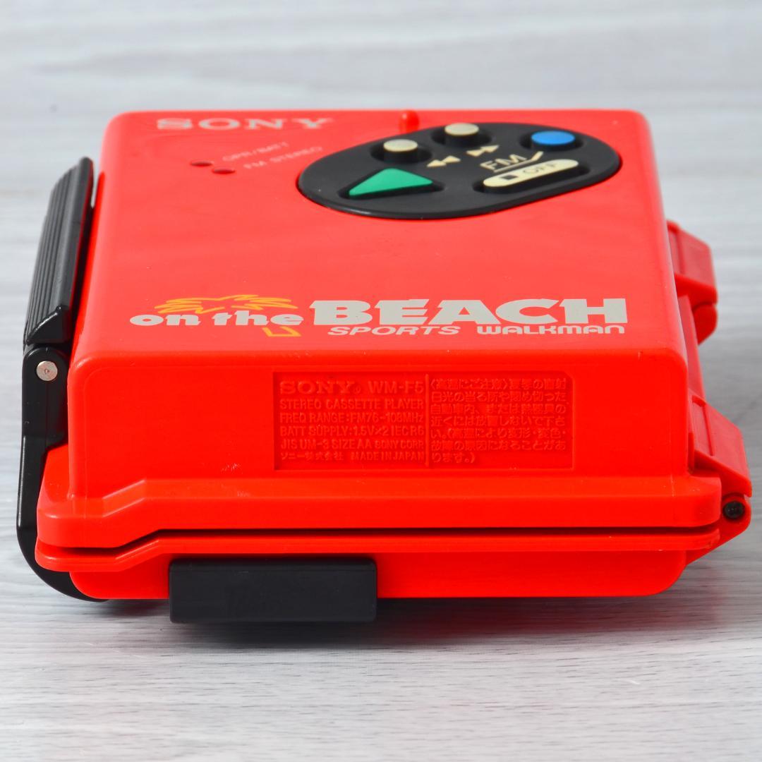 SONY WALKMAN WM-F5スポーツウォークマンon the BEACH