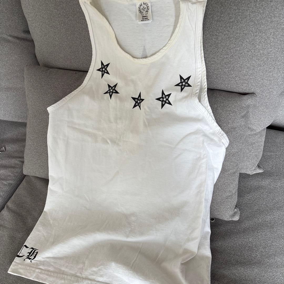 CHROME HEARTS 星プリント タンクトップ S