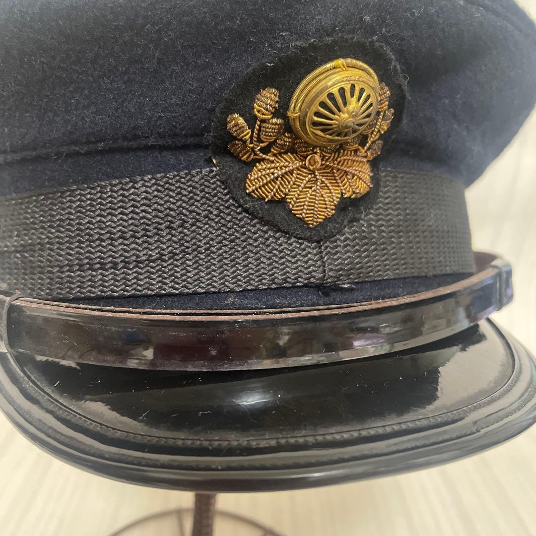 保管品 昭和レトロ 制帽 日本国有鉄道 帽子 昭和40年 3号形
